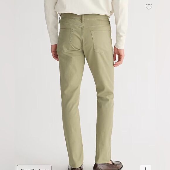J.Crew 770™ Straight-fit garment-dyed five-pocket pant - Picture 3 of 5